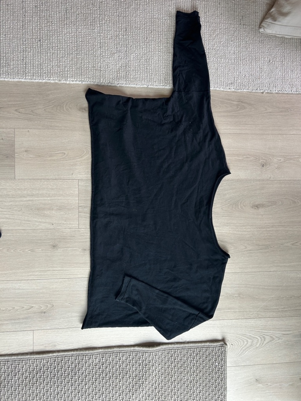 Planet by Lauren g oversized boxy roll neck shirt